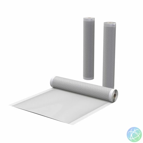 AENO AVSR25X500 vákuumfólia tekercs, átlátszó, 7 rétegű, 250x5000 mm, 3 tekercs