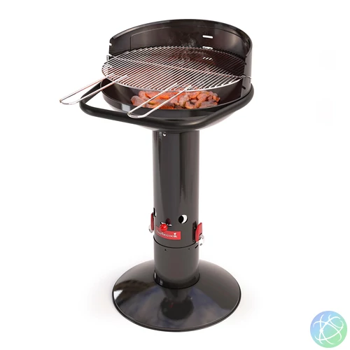 Barbecook BC-CHA-1008 Loewy 50 zománcozott faszenes grill, fekete, 47,5cm átmérő