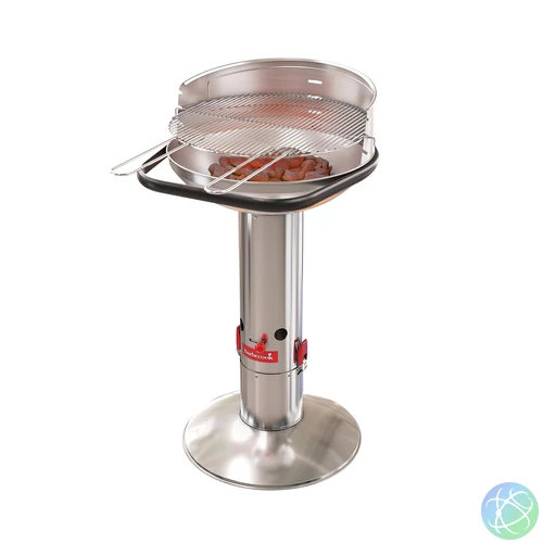 Barbecook BC-CHA-1005 Loewy 50 SST rozsdamentes acél faszenes grill, 51,5x56x99cm