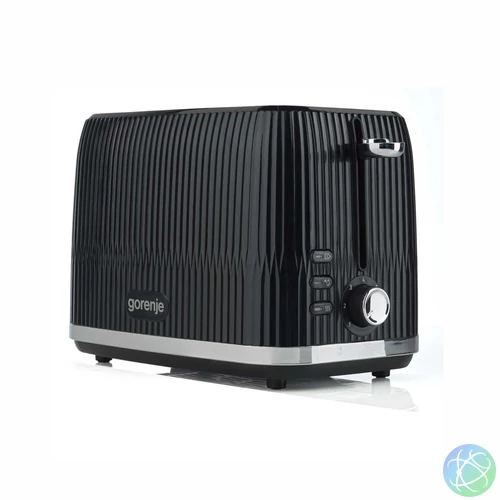 Gorenje T850DPB kenyérpirító, 850 W, 7 fokozat, újramelegítés, kiolvasztás, hőfokszabályozó, megvilágított nyomógombok