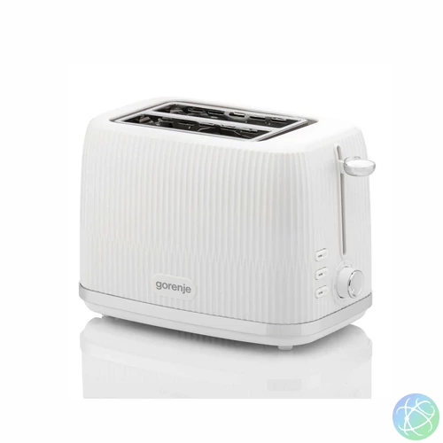 Gorenje T850DPW kenyérpirító, 850 W, 7 fokozat, újramelegítés, kiolvasztás, hőfokszabályozó, megvilágított nyomógombok