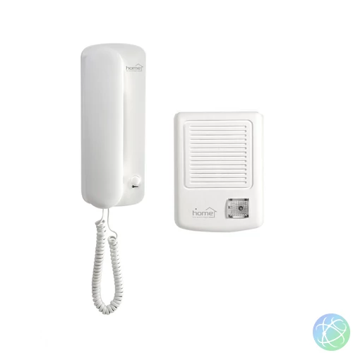 Home DP 01 vezetékes kaputelefon szett, kétvezetékes rendszer, kiváló hangátvitel, integrált kapunyitó elektronika, könnyű üzembe helyezés