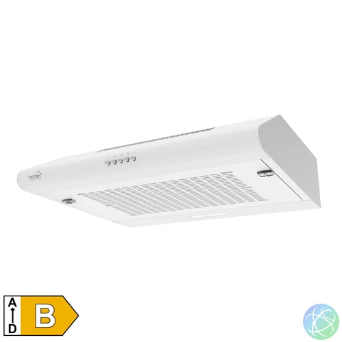 Home KPE 6020W konyhai páraelszívó TORNADO, három sebességfokozat, légszállítás: 200 m3/h, 38 W, 60 cm, fehér
