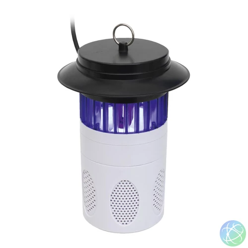 Home IKF 40 ventilátoros beltéri rovarcsapda, 40 m2 hatókörzet, UV-A fény, rovargyűjtő kosár, 1 x 7 W fényforrás