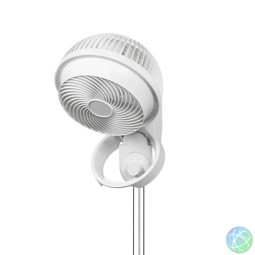 Home WFM 2 fali ventilátor, 30 W, 3 fokozat, 18 cm-es lapátátmérő, állítható dőlésszög, zsinórkapcsoló, fehér