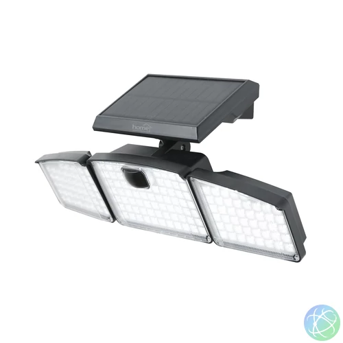 Home FLP3SOLAR napelemes LED reflektor, 700 lumen, mozgásérzékelő, 3 világítási mód, IP65