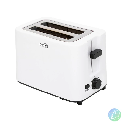 HOME HGKP2 kenyérpirító, 700 W, két szeletes, 7 fokozat, morzsatálca, vezetéktároló