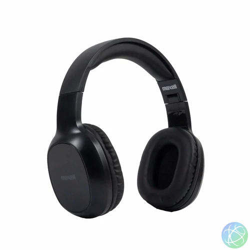 Maxell 304024.00.CN BASS13 HD1 vezeték nélküli fejhallgató, Bluetooth, összehajtható, 90dB, akkumulátor, mikrofon