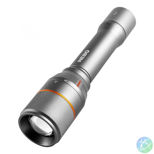 NEBO NEB-FLT-0021-G Davinci 3500 zseblámpa, 3500 lm - 70 lm, 4 funkció, IP67, 3x zoom, PowerBank funkció, 4500 mAh
