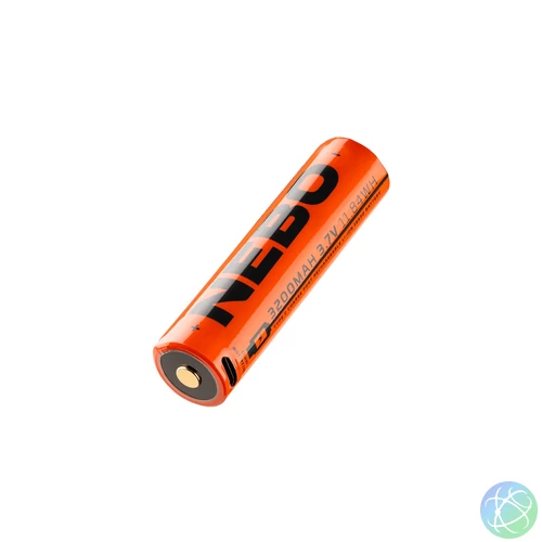 NEBO NEB-BAT-0008-G akkumulátor, 3200 mAh, 3,7 V, 18650, Li-on