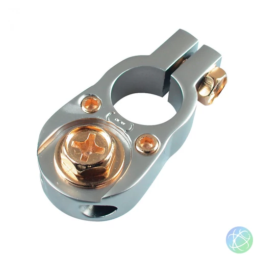 SAL SS 1116/N akkumulátor-csatlakozó, negatív pólus, M8 csavar, 16mm alátét, titánium
