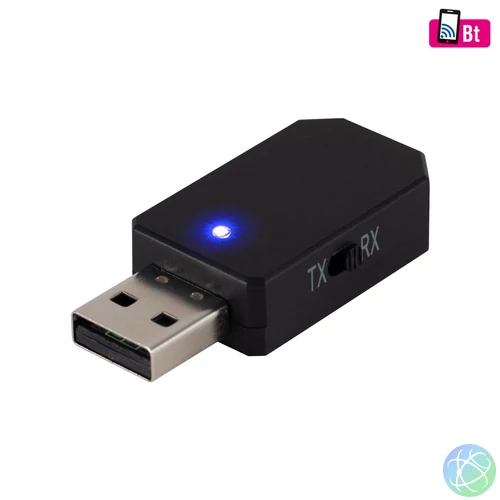 SAL BTRC 30 vezeték nélküli BT adapter, adó és vevő, AUX I/O