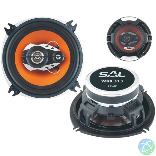 SAL WRX 313 3 utas hangszórópár, 2 x 90 W, 130 mm, 4 Ohm