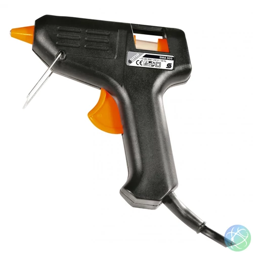 Home SMA 005 ragasztópisztoly, mini kivitel, 10 (30) W / 230 V~ / 50 Hz, gyors, pontos ragasztás, kihajtható asztali támaszték, 2 db ajándék ragasztórúd