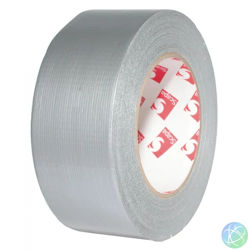 Home RS 50 textil ragasztószalag, 50 m, ezüst