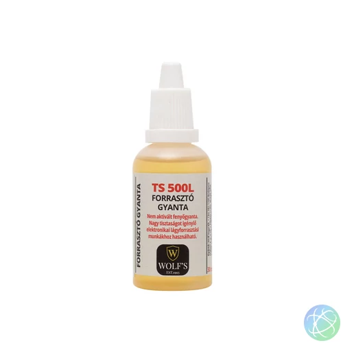 WOLF'S TS 500L forrasztó gyanta, folyékony, 30ml