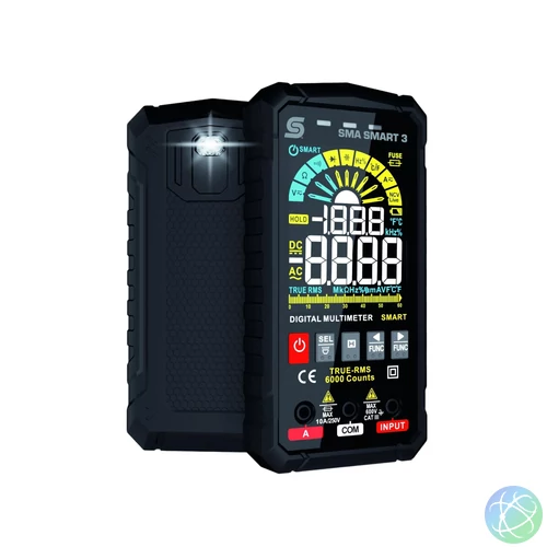 HOME SMASMART3 Professzionális digitális multiméter, SMART, automata, színes képernyő