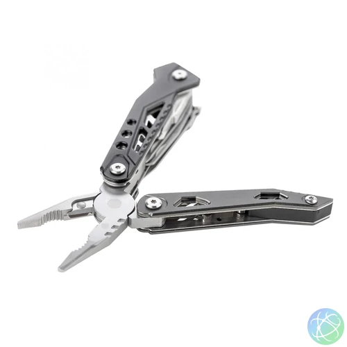 True Utility Handyone, TU181, 18 in 1, 7 cm penge, mágneses bitfej tartó, 9 féle bitfej, rozsdamentes acélváz, eluxált alumínium fogantyú