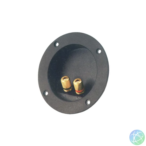 SAL SL 6MG hangfalcsatlakozó, 2 banáncsatlakozó, 105 mm átmérő