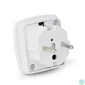 Kép 2/2 - GEMBIRD Travel adapter Euro - UK, 7,5 A, AC adapter/átalakító, fehér