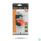 Kép 2/2 - HANDY TOOLS Imbuszkulcs készlet, kicsi, 9 darabos