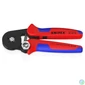 Kép 1/2 - KNIPEX Ervéghüvelyező Önbeálló (krimpelő) fogó 0,08 – 16 mm2, 4/6 tüskés, 180 mm