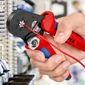 Kép 2/2 - KNIPEX Ervéghüvelyező Önbeálló (krimpelő) fogó 0,08 – 16 mm2, 4/6 tüskés, 180 mm