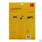 Kép 2/2 - KODAK üvegre tapadó lamináló fólia A4, 150 micron, 10 db