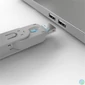 Kép 3/5 - LINDY Dugó biztonsági, Port Blocker, USB A kulcs, kék