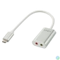 Kép 1/2 - LINDY Adapter USB-C - 2x 3,5mm jack