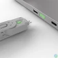 Kép 4/5 - LINDY Dugó biztonsági, Port Blocker, USB A kulcs, zöld