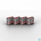 Kép 2/4 - LINDY Dugó biztonsági, Port Blocker, USB A, rózsaszín (10db/csomag)