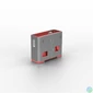 Kép 3/4 - LINDY Dugó biztonsági, Port Blocker, USB A, rózsaszín (10db/csomag)