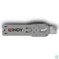 Kép 2/4 - LINDY Dugó biztonsági, Port Blocker, USB A kulcs, fehér