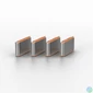 Kép 2/4 - LINDY Dugó biztonsági, Port Blocker, USB C, narancssárga (10db/csomag)