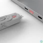 Kép 3/4 - LINDY Dugó biztonsági, Port Blocker, USB + kulcs, rózsaszín (4db dugó + 1db kulcs)