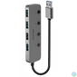 Kép 1/3 - LINDY HUB USB 3.2 Gen1, kapcsolható, 4 port