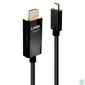 Kép 2/2 - LINDY Kábel USB-C - HDMI 2.0, 18Gbps, 4K@60Hz, M/M   3m, fekete