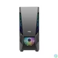 Kép 1/3 - MS Számítógépház, Armor V305, ATX, Fekete - RGB