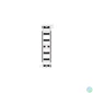 Kép 2/4 - NIKOMAX Patch panel, UTP, 12 portos, 10", beépíthető, üres, fekete