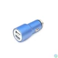 Kép 1/2 - OMEGA USB autós töltő, 2 portos, 2.1A, kék