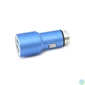 Kép 2/2 - OMEGA USB autós töltő, 2 portos, 2.1A, kék