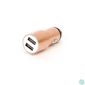 Kép 1/2 - OMEGA USB autós töltő, 2 portos, 2.1A, rózsa