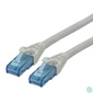 Kép 1/2 - ROLINE Patch kábel UTP CAT6a LSOH, kihúzásgátló,   3m, szürke