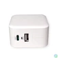 Kép 4/4 - ROLINE Fali töltő, 1x USB-A QX3.0 A 1x USB-C Power IQ, 38W, fehér