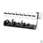 Kép 2/5 - ROLINE Patch panel STP 19", 24 port, üres, kapcsos rögzítési lehtőséggel, fekete