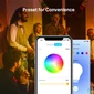 Kép 2/4 - TP-LINK Tapo LED Izzó Wi-Fi-s E27, váltakozó színekkel L530E