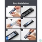 Kép 3/4 - UGREEN külső SSD ház USB-C - M.2, M-Key, 10G, 0,5m, szürke