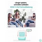 Kép 3/4 - UGREEN hálózati töltő Uno robot, RG, 65W, 3 Port, GaN, rózsaszín, pink