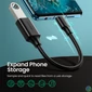 Kép 3/4 - UGREEN Adapter USB 3.0 USB-C - USB-A, 5 Gbps, M/F, 0,15m, fekete